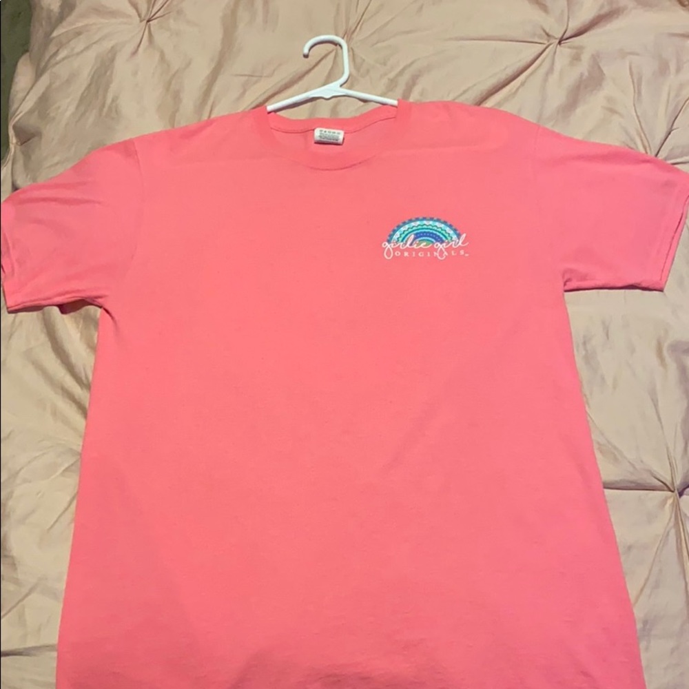 Pink girlie girl originals t-shirt